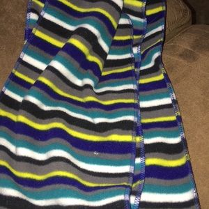 Multicolored Striped Scarf